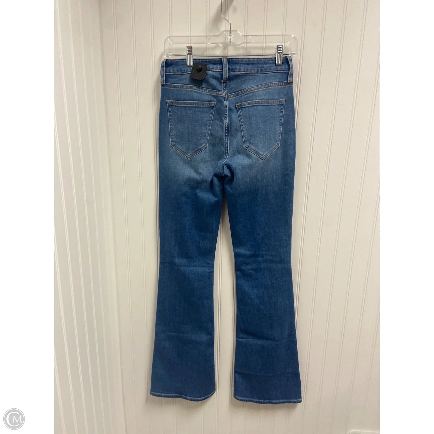 Jeans Flared By J. Crew In Blue Denim, Size: 2