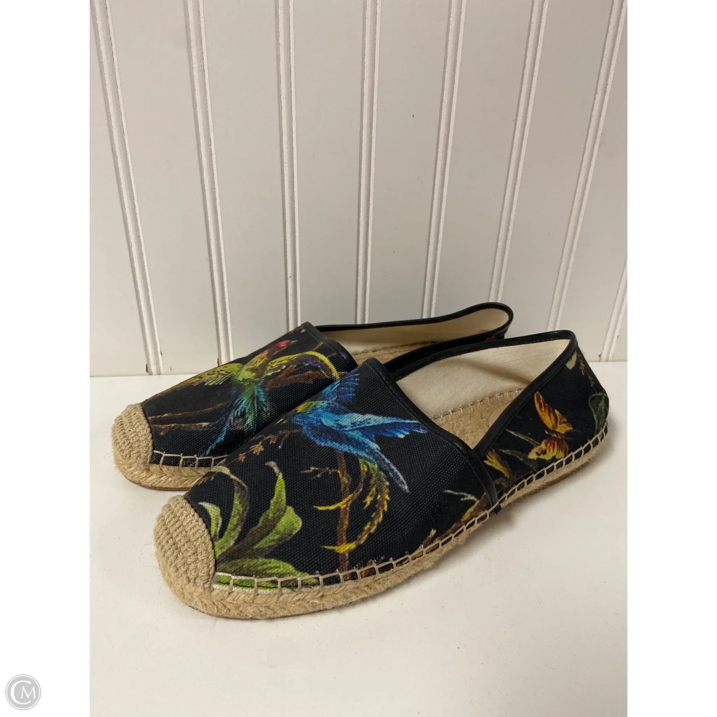 Shoes Luxury Designer By Gucci In Black, Size: 9.5