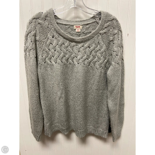 Sweater By Mossimo In Grey, Size: Xl