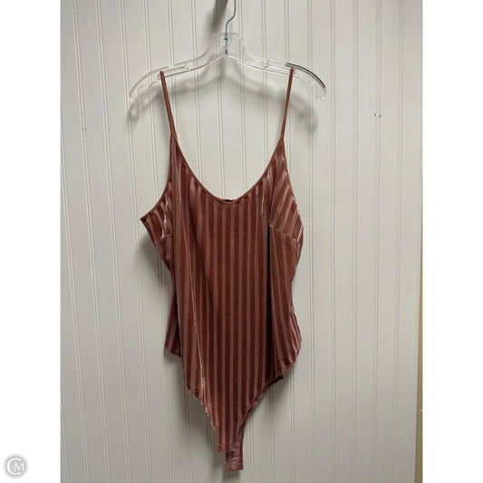 Bodysuit By Forever 21 In Orange, Size: 3x
