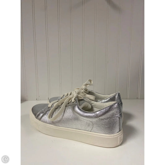 Shoes Sneakers By Sam Edelman In Silver, Size: 7.5