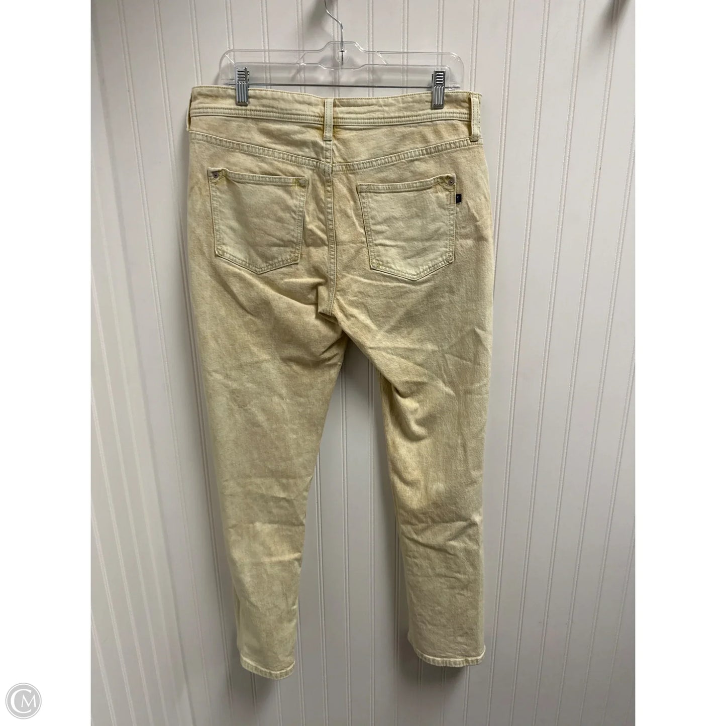 Jeans Straight By Pilcro In Yellow, Size: 10