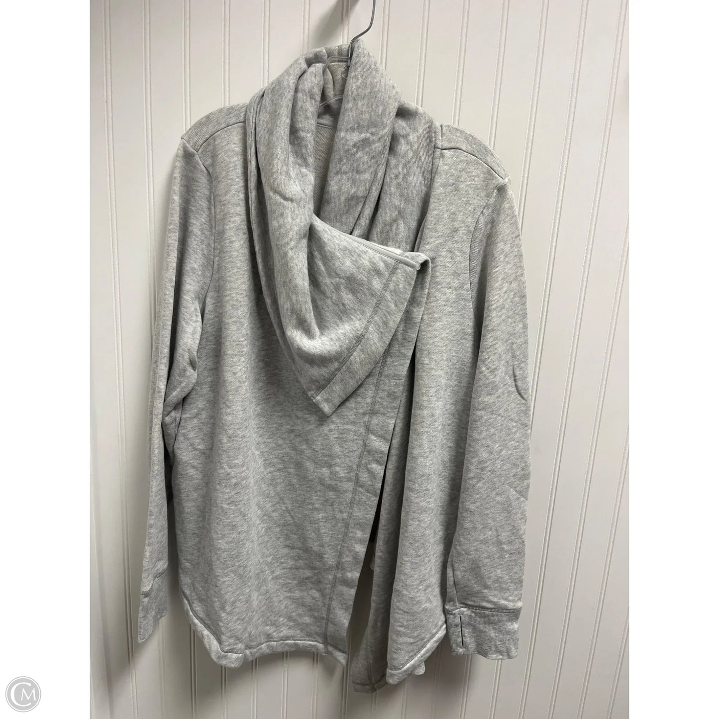 Cardigan By Zella In Grey, Size: 2x