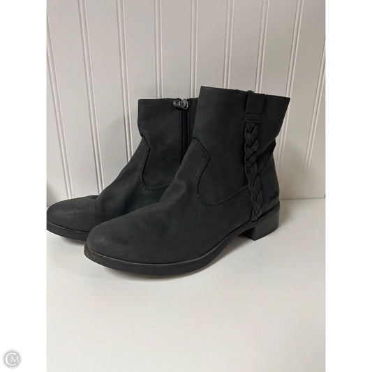 Boots Ankle Heels By Blowfish In Grey, Size: 9.5