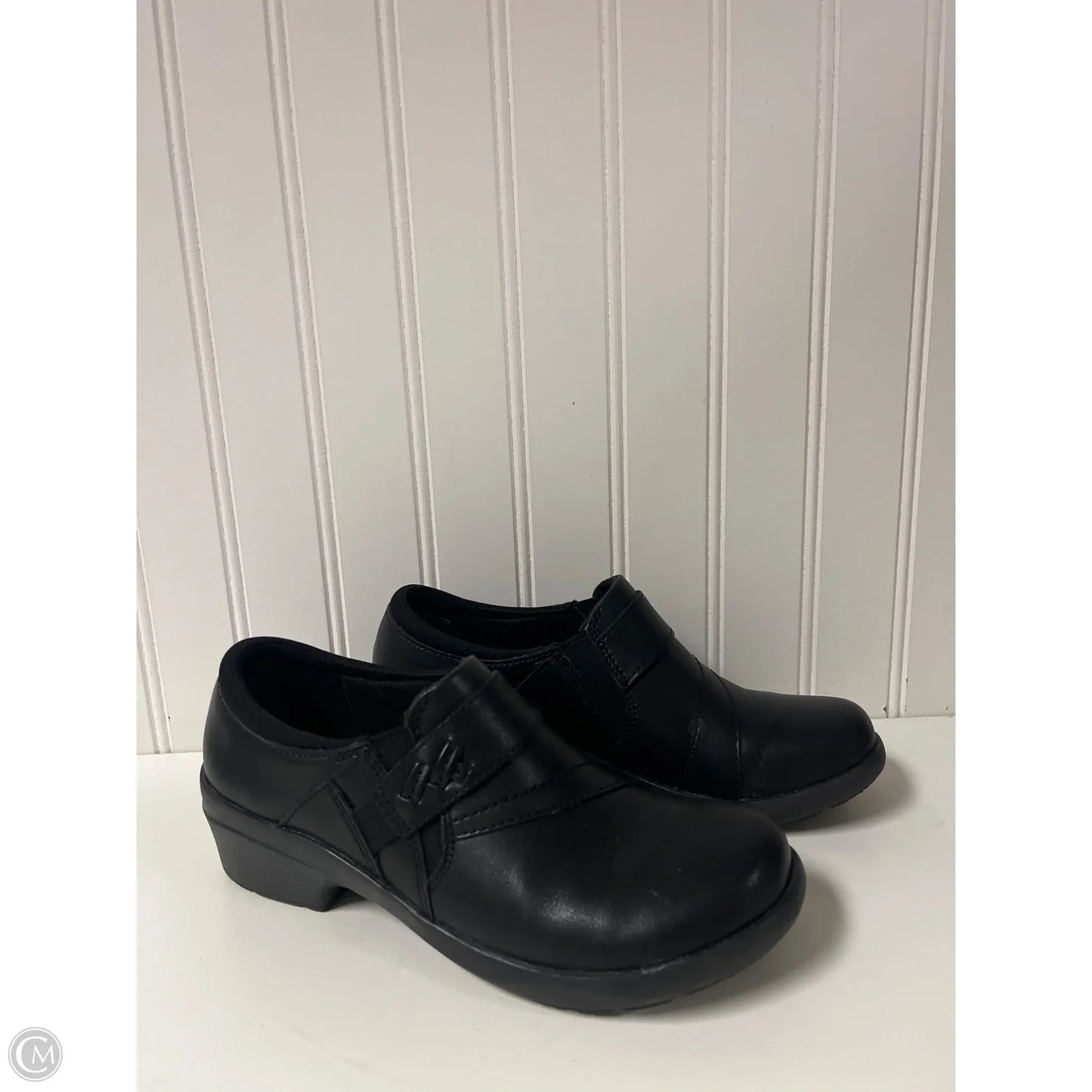 Shoes Heels Block By Clarks In Black, Size: 6