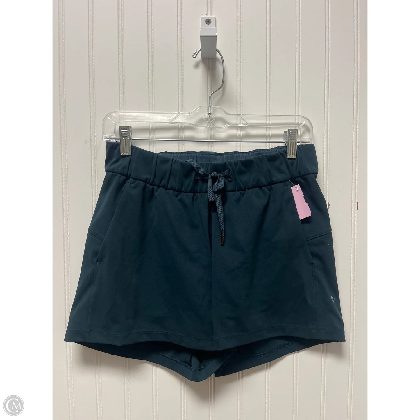 Athletic Shorts By Lululemon In Teal, Size: S