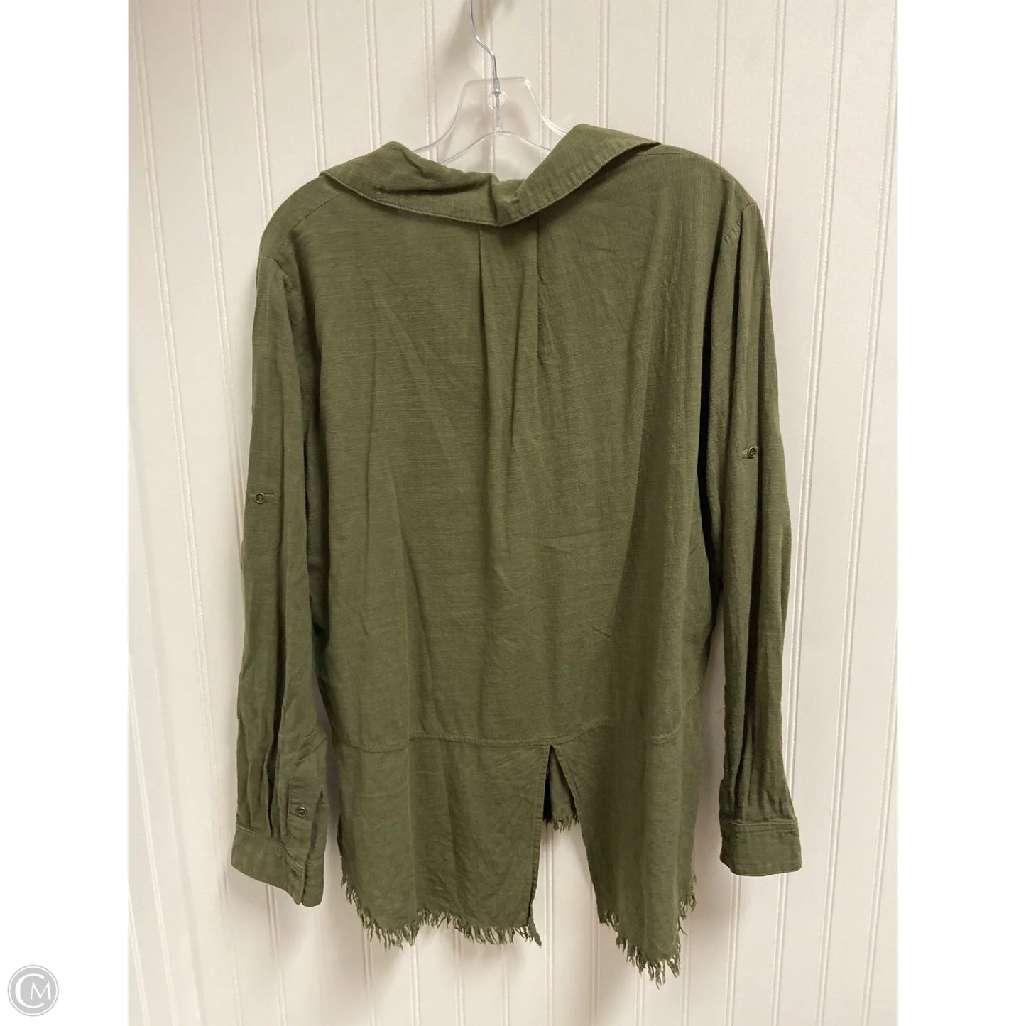 Top Long Sleeve By Umgee In Green, Size: M