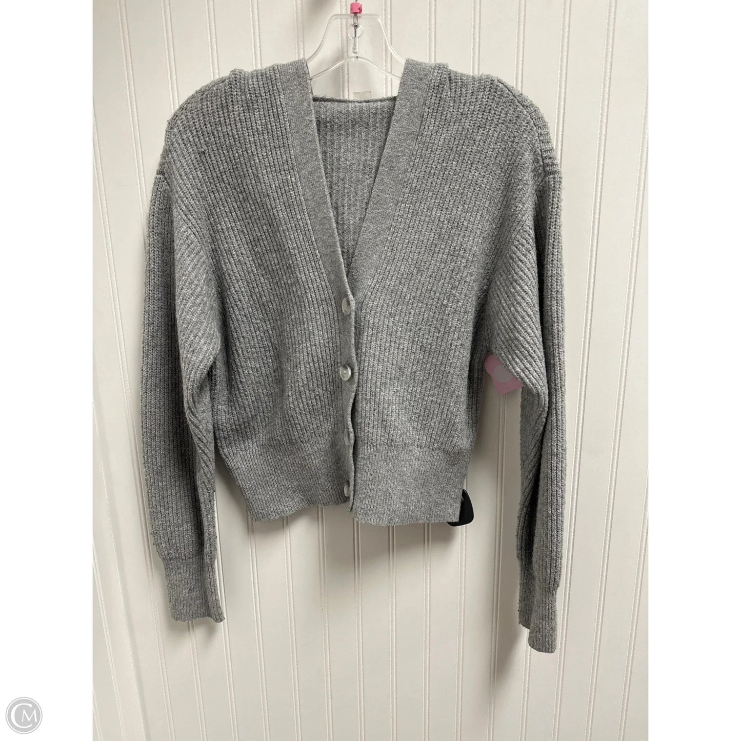 Sweater Cardigan By Lou And Grey In Grey, Size: S