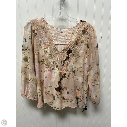 Top Long Sleeve By Clothes Mentor In Pink, Size: Xs