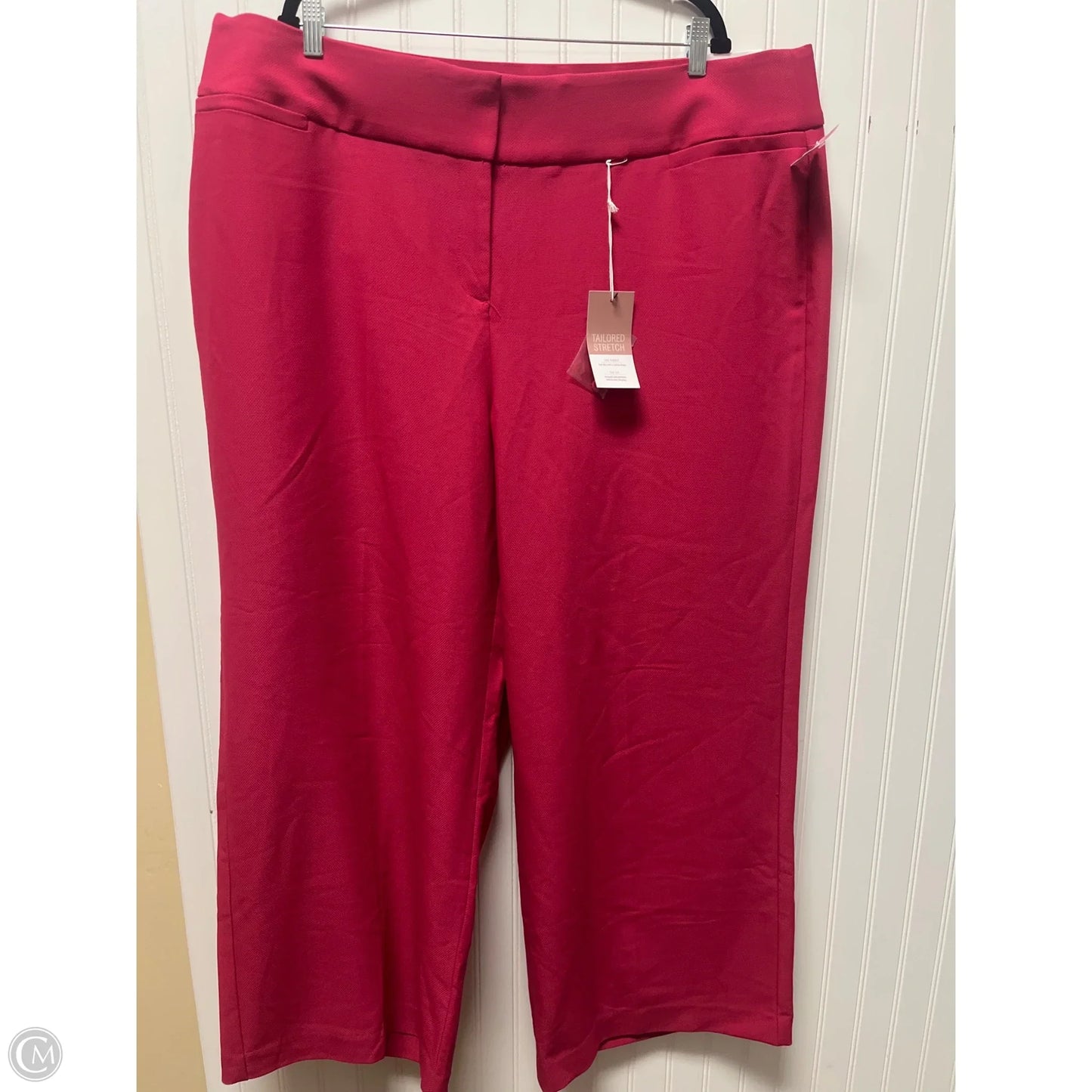 Pants Wide Leg By Lane Bryant In Pink, Size: 24