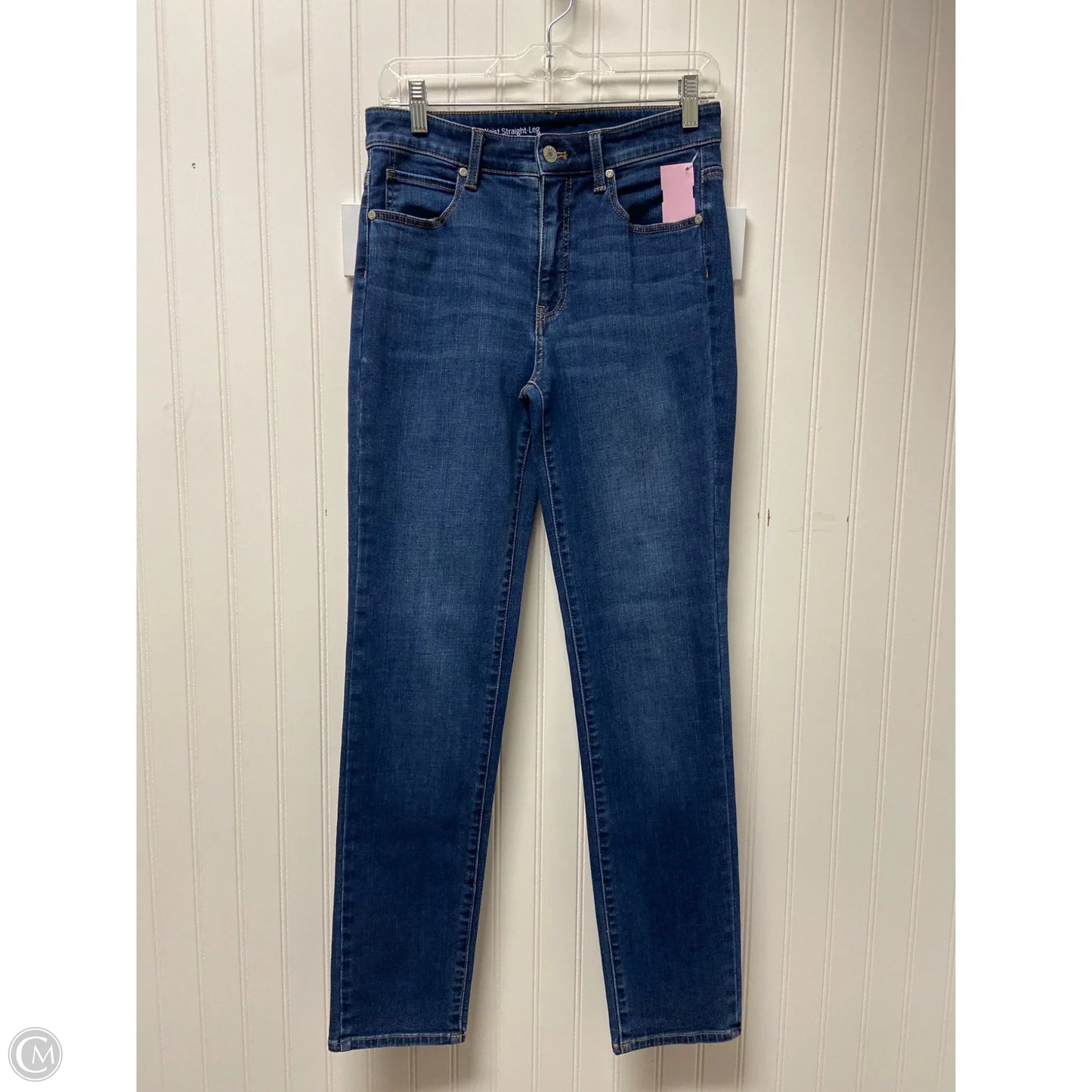 Jeans Straight By Talbots In Blue Denim, Size: 2