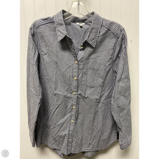 Top Long Sleeve By Sonoma In Striped Pattern, Size: M