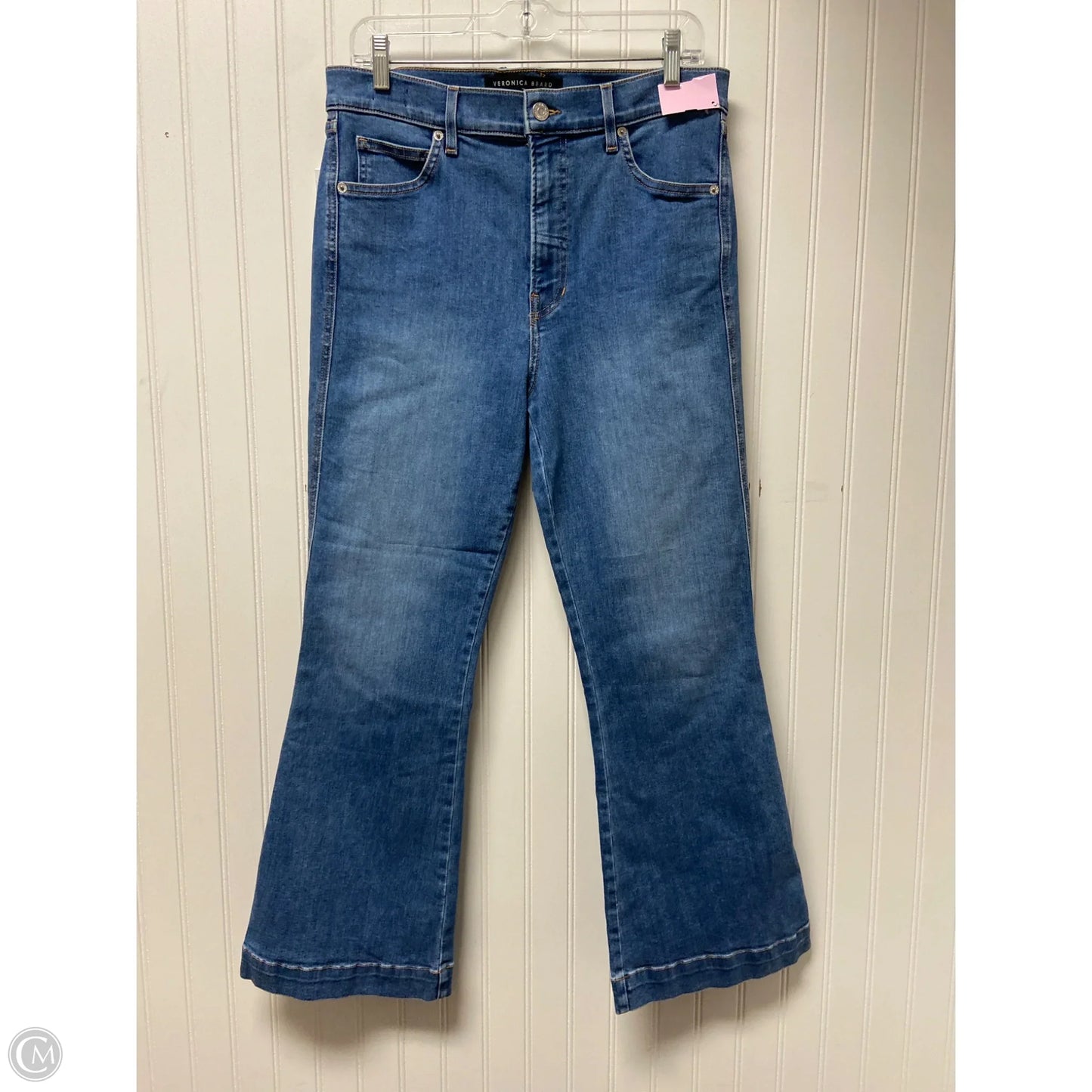 Jeans Boot Cut By Veronica Beard In Blue Denim, Size: 12