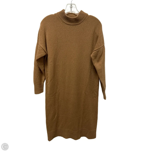 Dress Sweater By Madewell In Tan, Size: S
