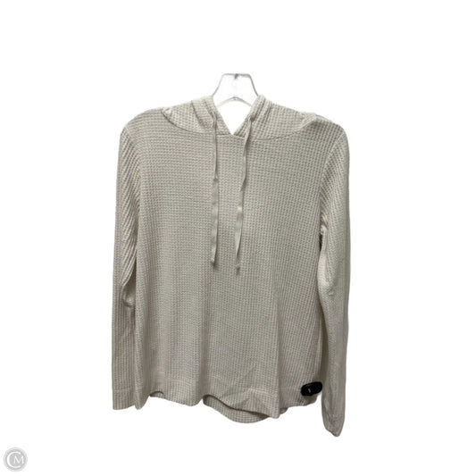 Top Long Sleeve By Loft In White, Size: S