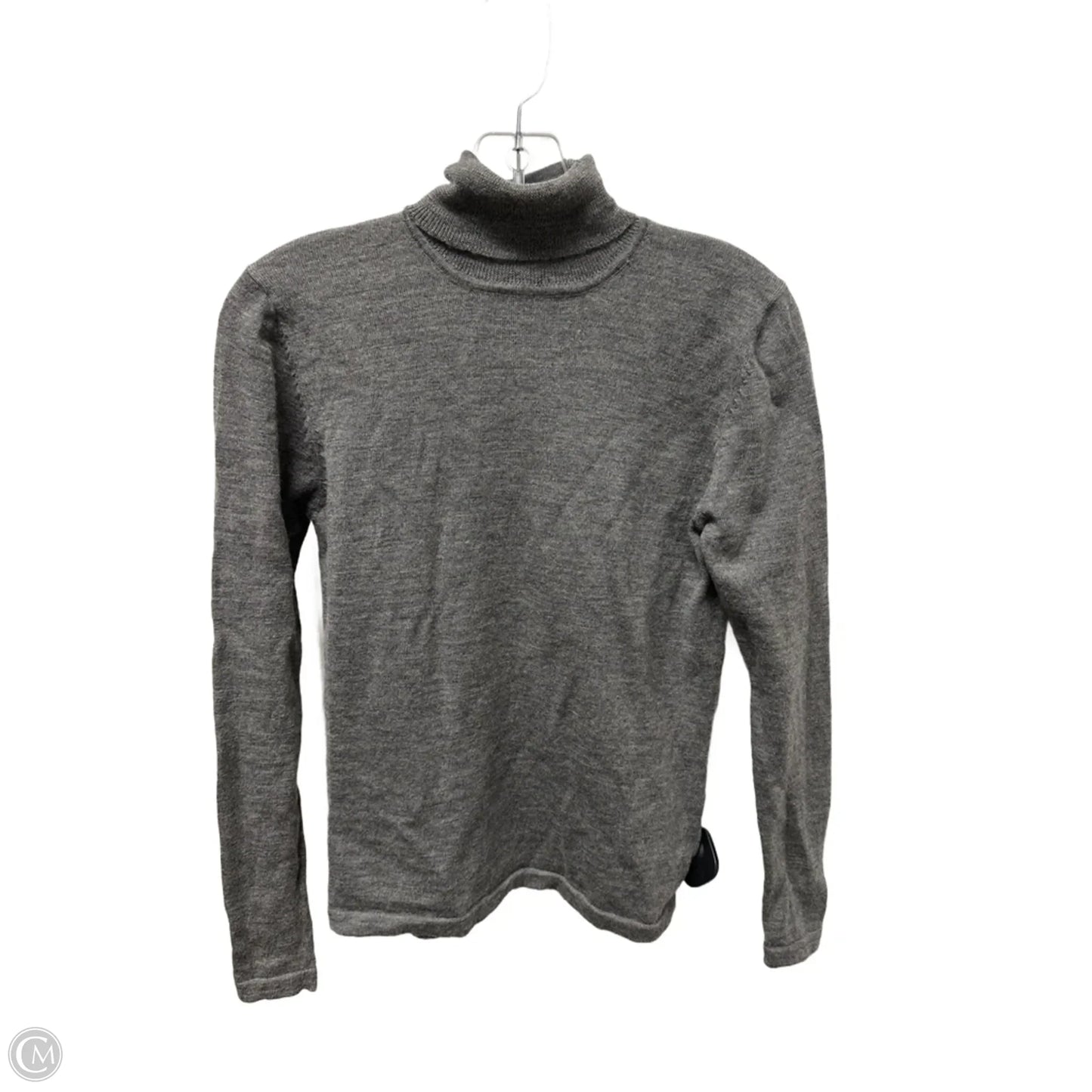 Top Long Sleeve By Ann Taylor In Grey, Size: S