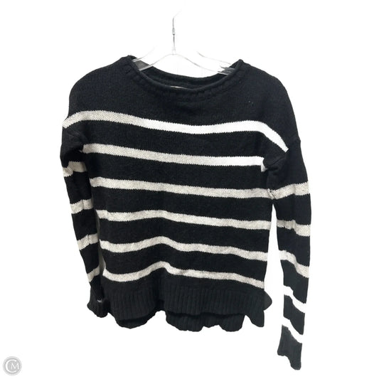 Sweater By Loft In Black & White, Size: S