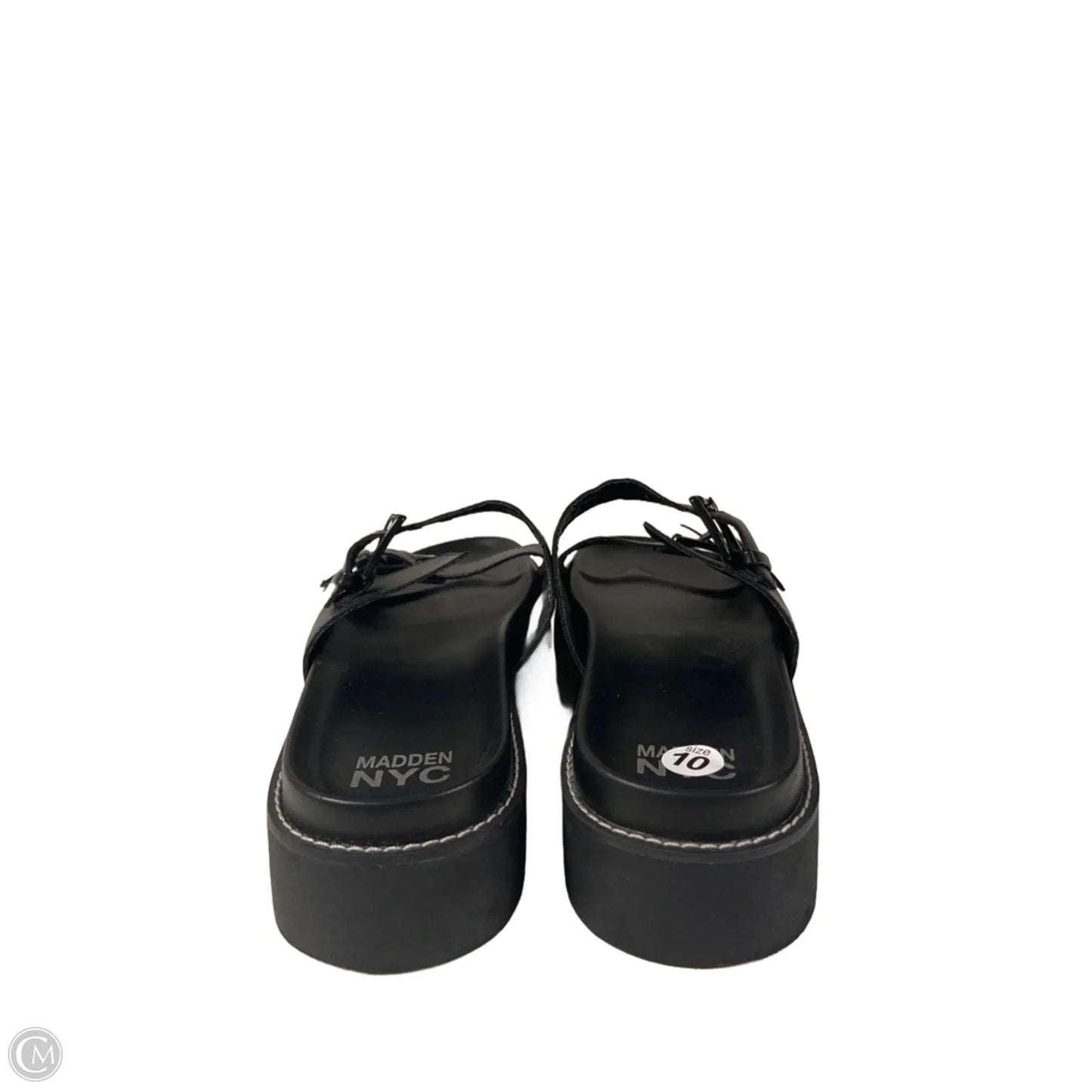Sandals Flats By Madden Nyc In Black, Size: 10