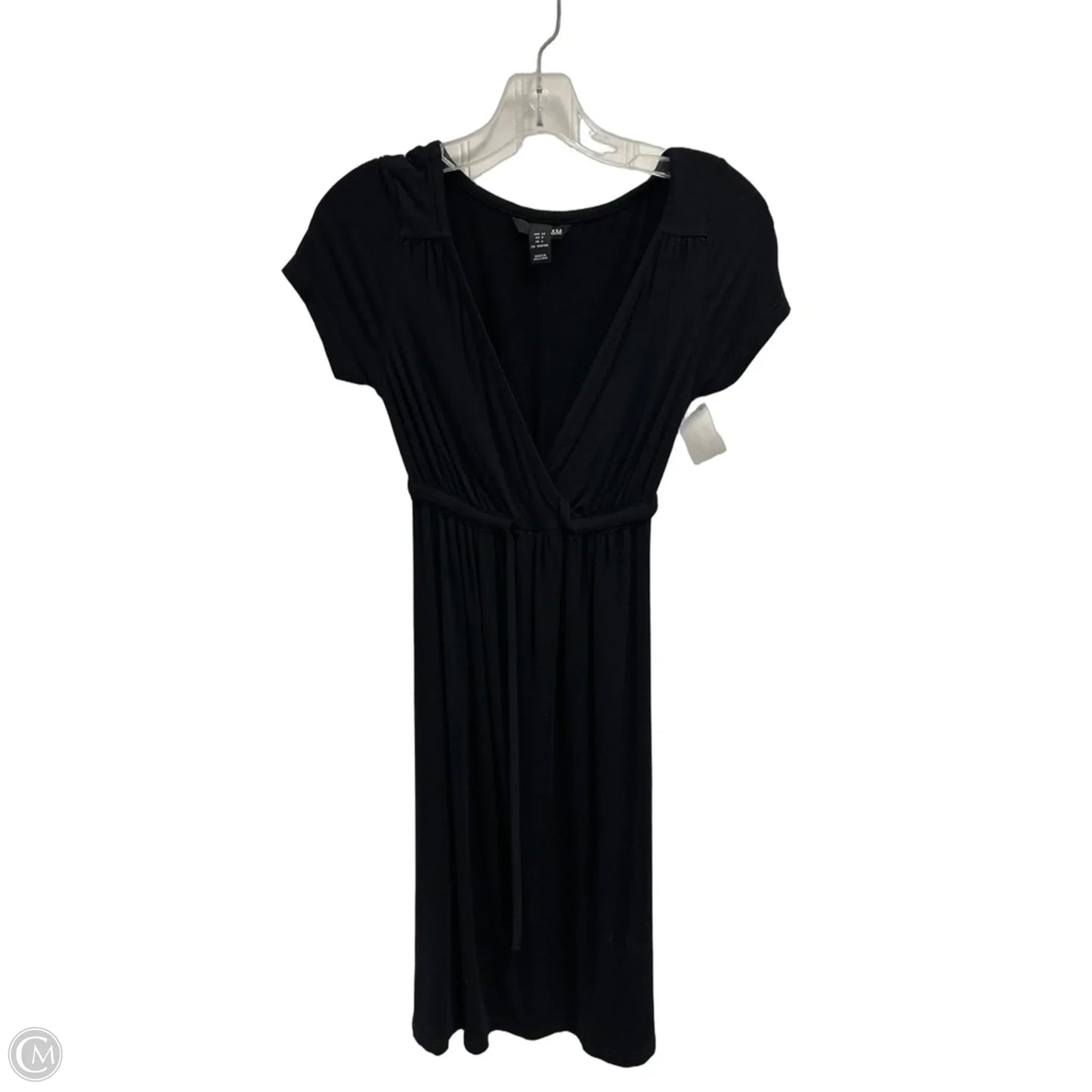 Dress Casual Short By H&m In Black, Size: Xs