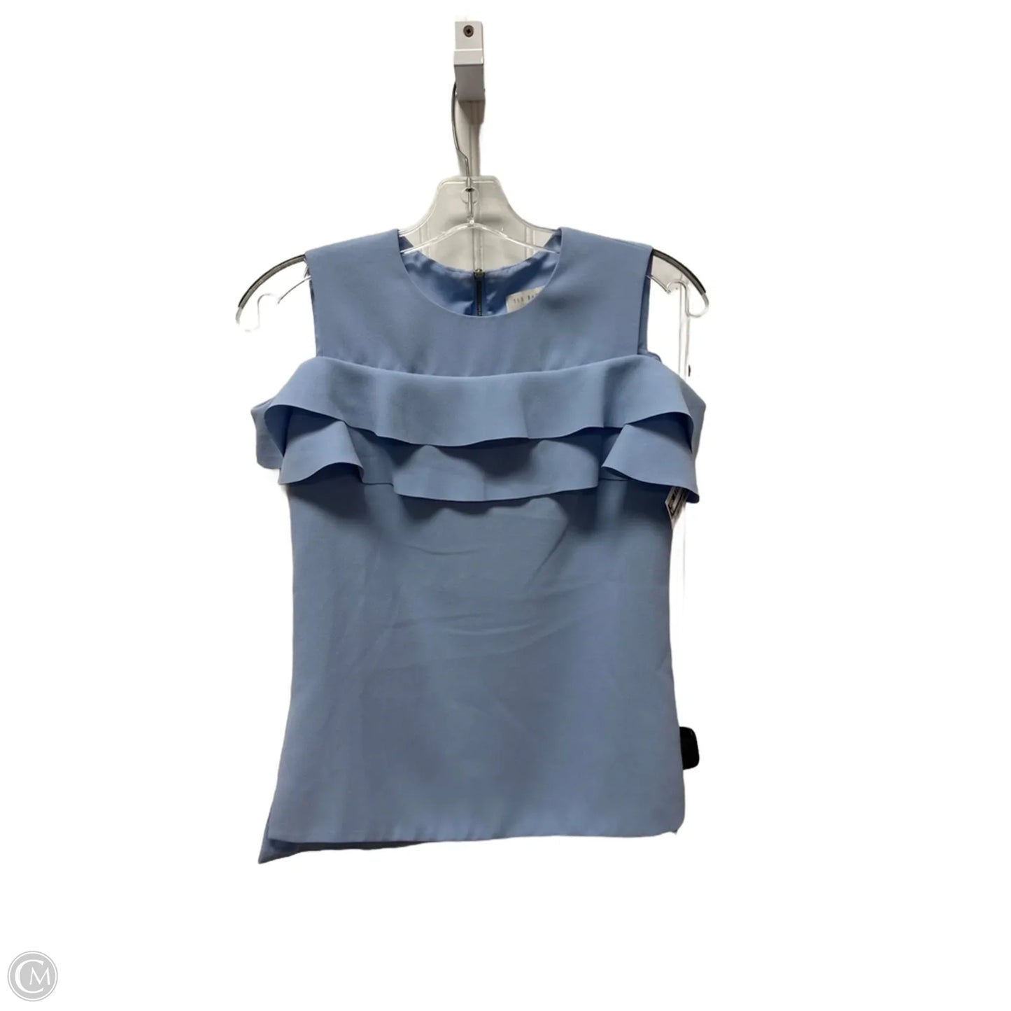 Top Sleeveless By Ted Baker In Blue, Size: Xs