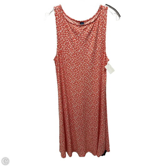 Dress Casual Short By Old Navy In Red & White, Size: S