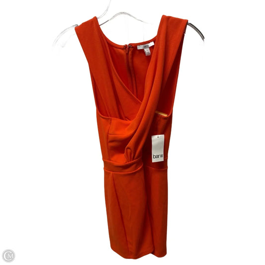 Romper By Bar Iii In Orange, Size: Xs