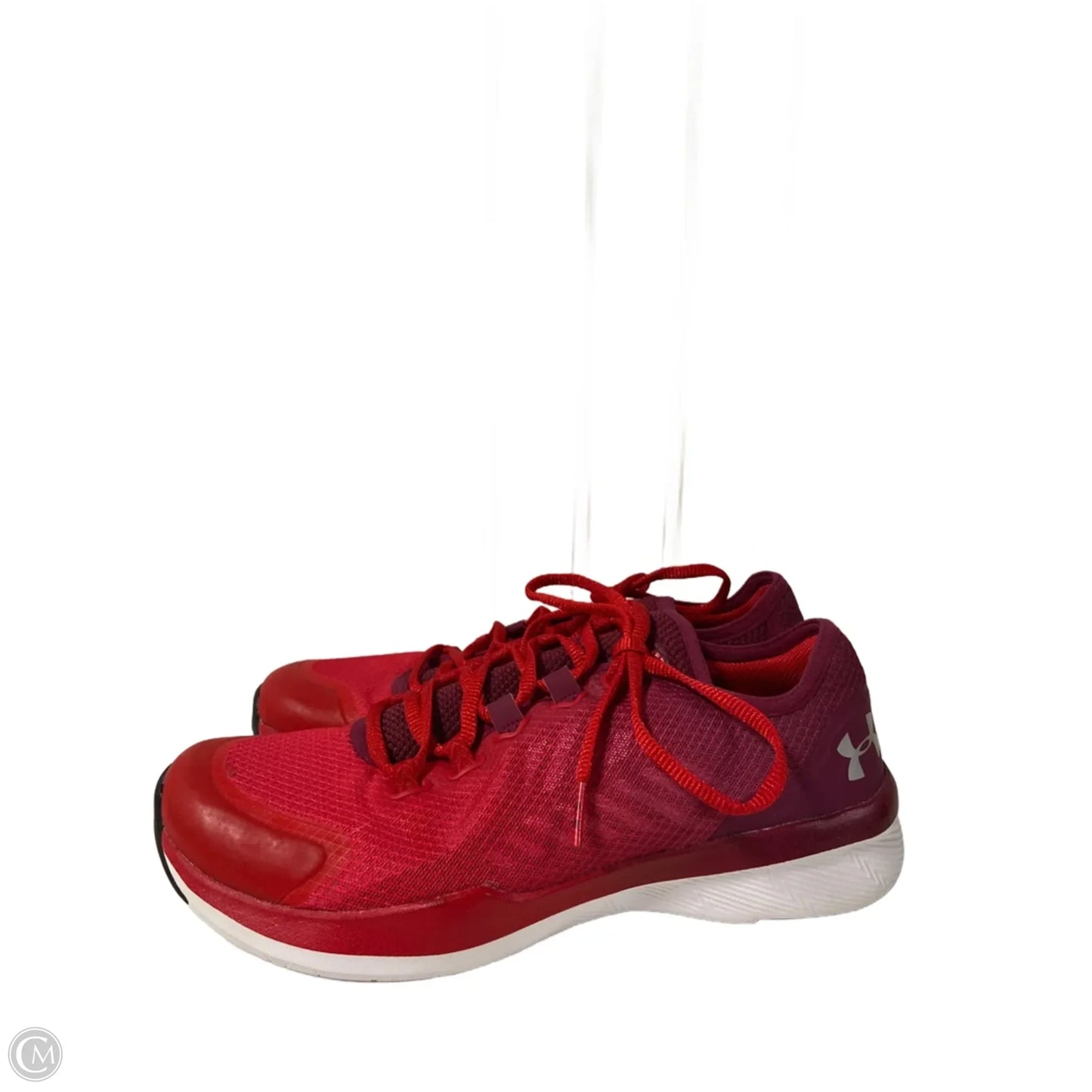 Shoes Athletic By Under Armour In Red, Size: 8.5