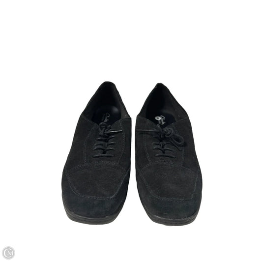 Shoes Heels Block By Clarks In Black, Size: 9