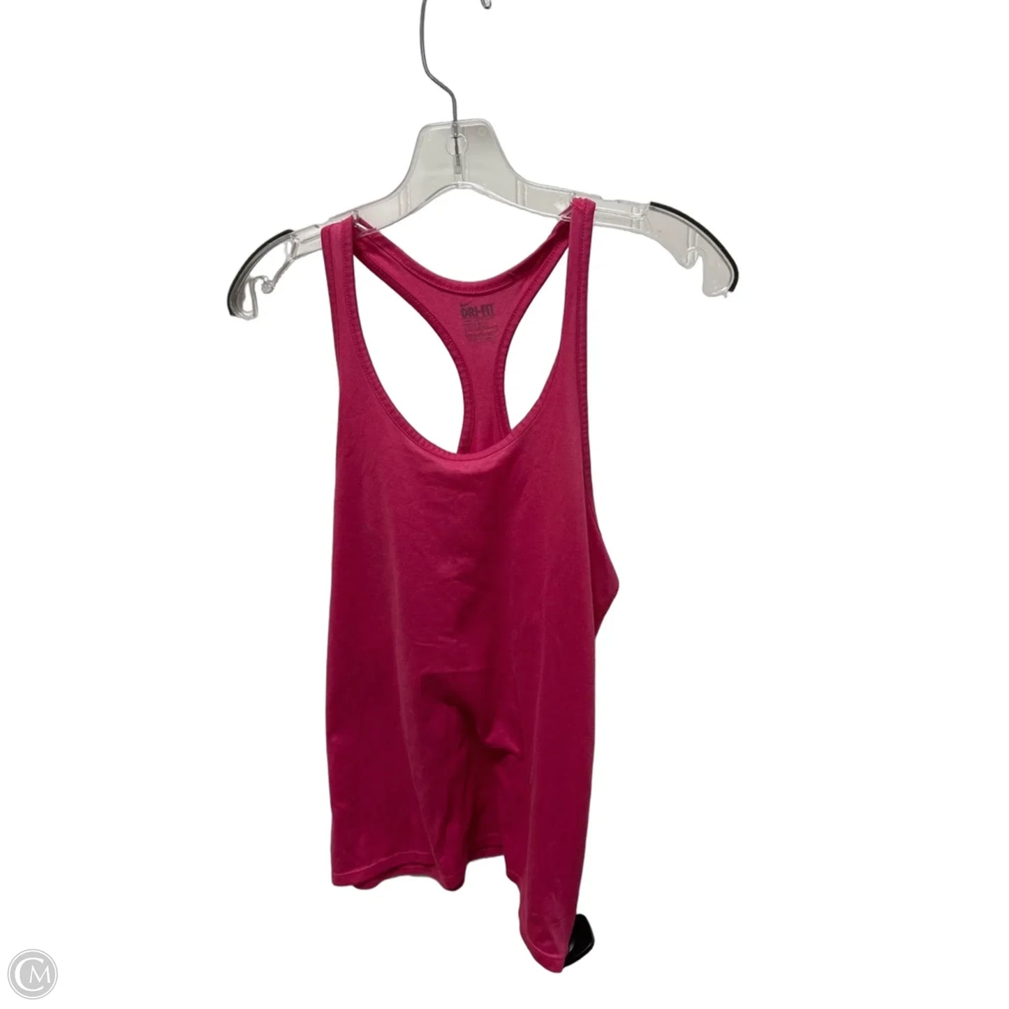 Athletic Tank Top By Nike In Pink, Size: M