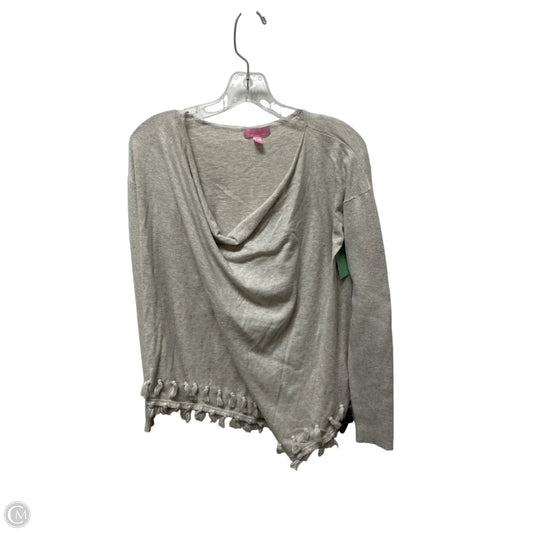 Sweater Designer By Lilly Pulitzer In Grey, Size: M