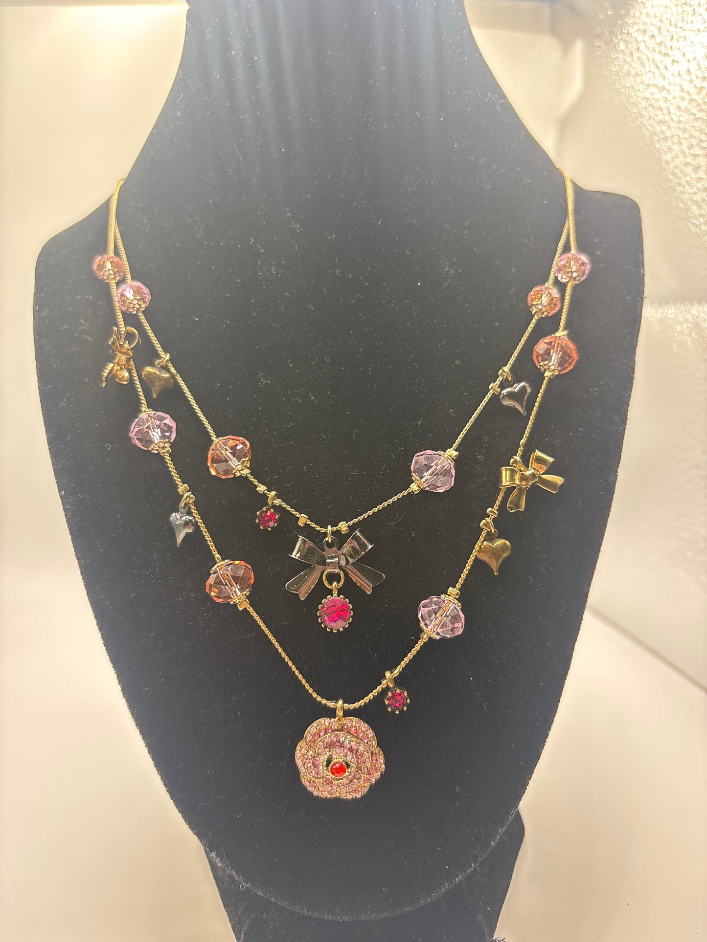 Necklace Layered By Betsey Johnson