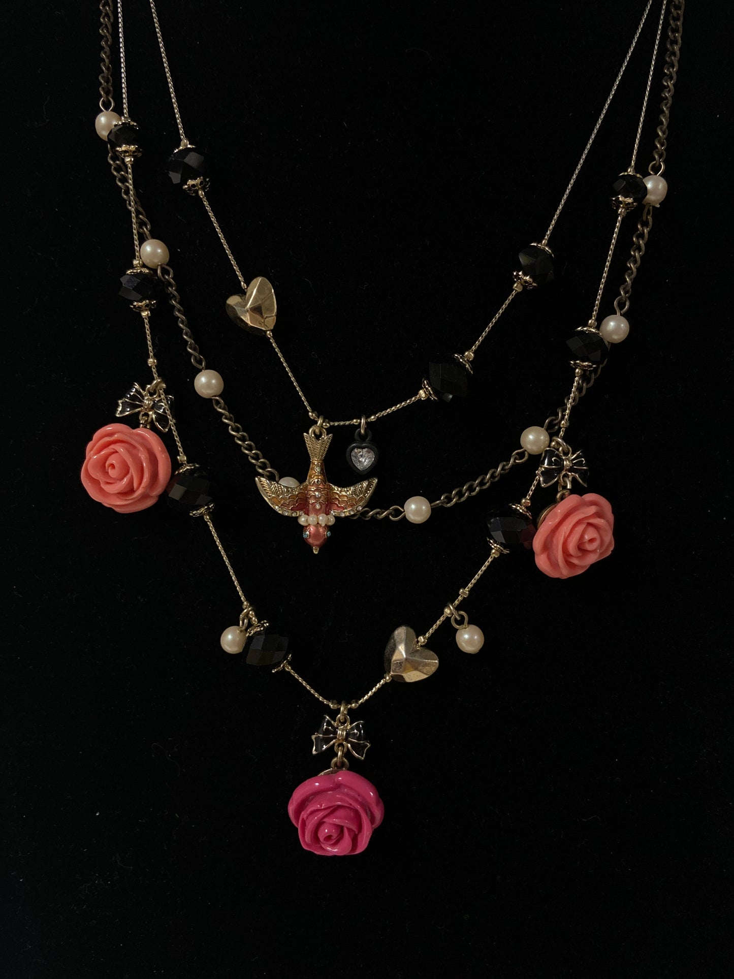 Necklace Layered By Betsey Johnson