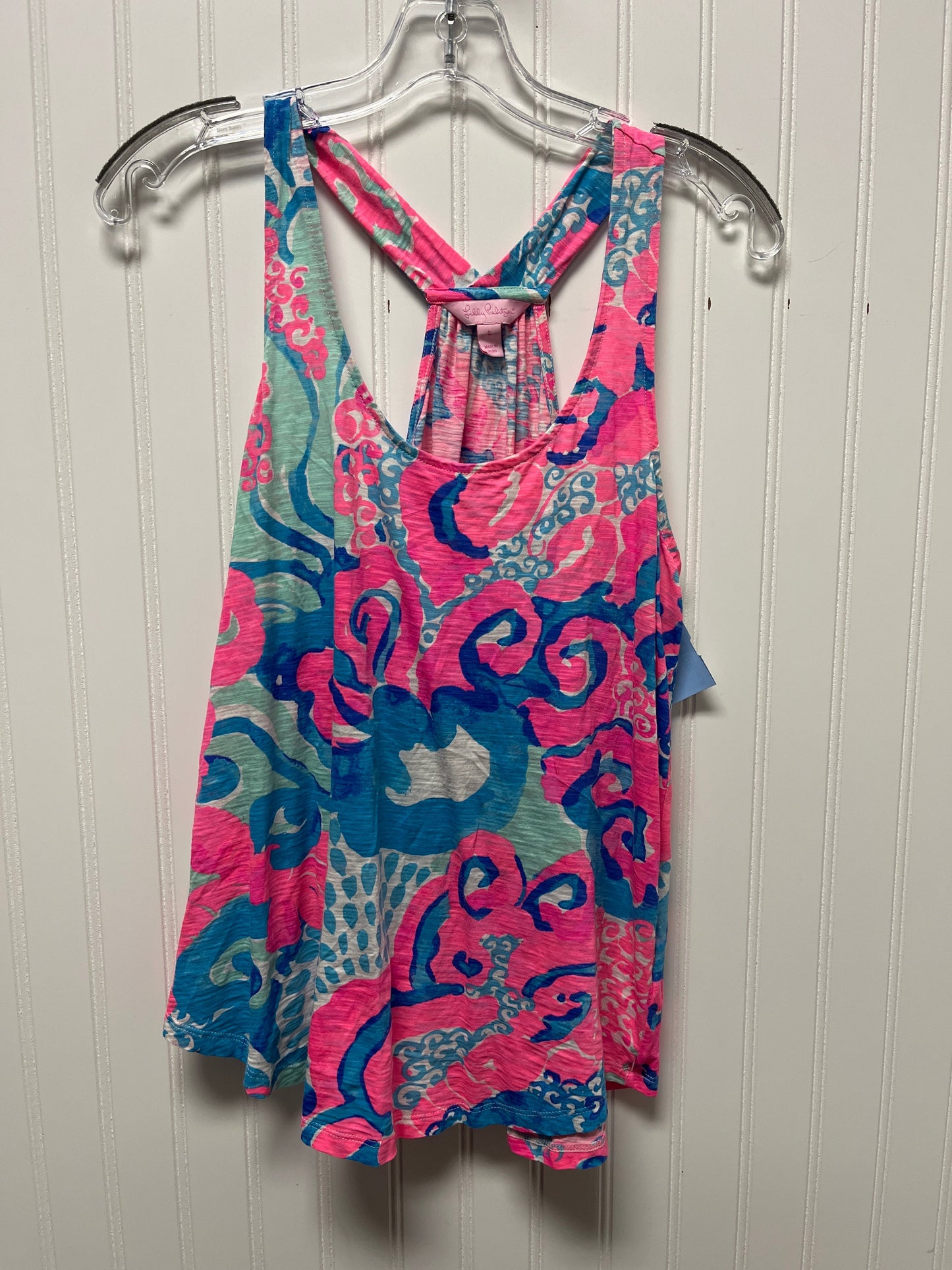 Top Sleeveless Designer By Lilly Pulitzer In Pink, Size: S