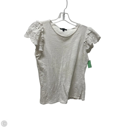 Top Sleeveless By Adrianna Papell In White, Size: Xs