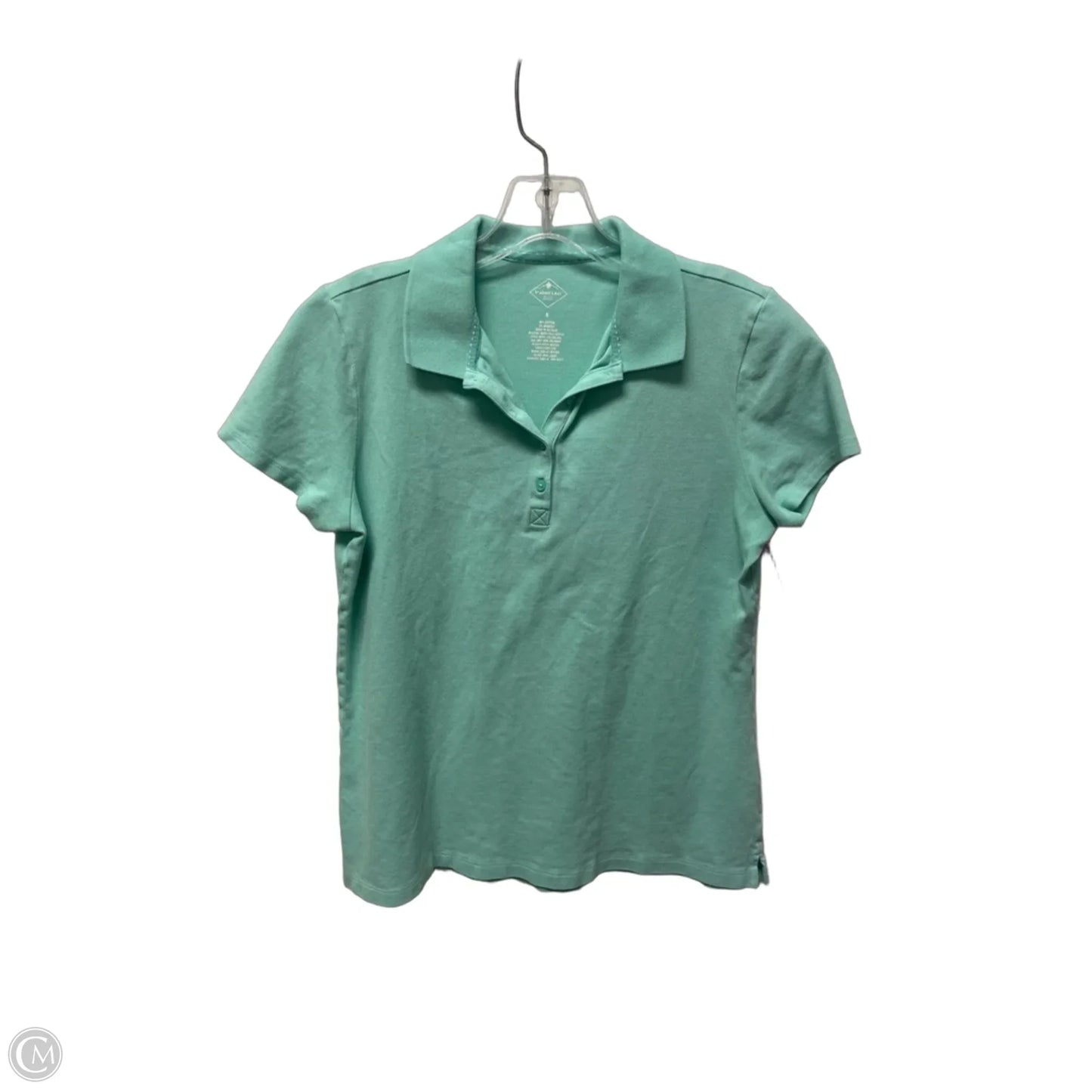 Top Short Sleeve By St Johns Bay In Green, Size: Xs