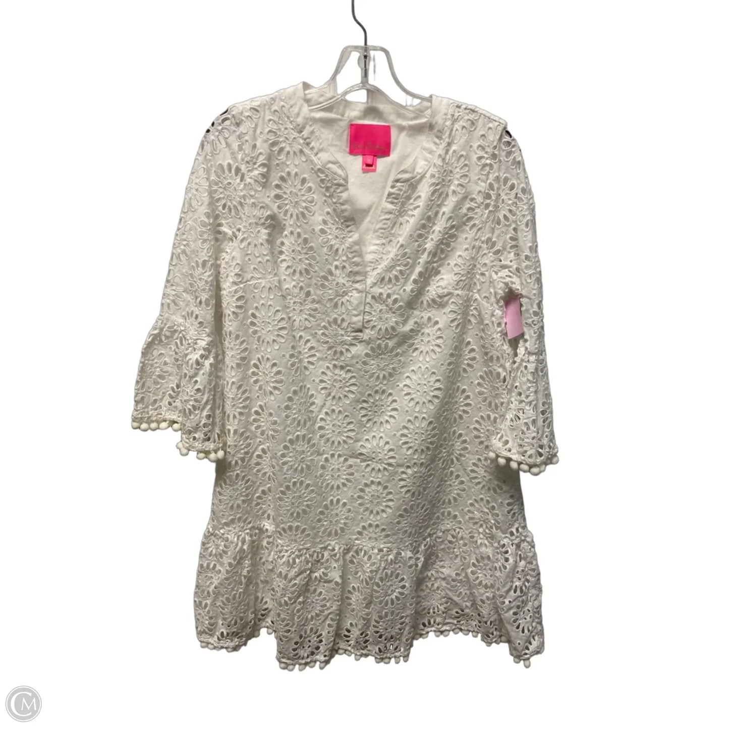 Dress Designer By Lilly Pulitzer In White, Size: 12