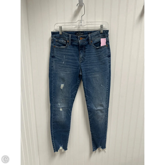 Jeans Skinny By Lucky Brand In Blue, Size: 6