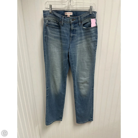 Jeans Straight By Lucky Brand In Blue, Size: 6