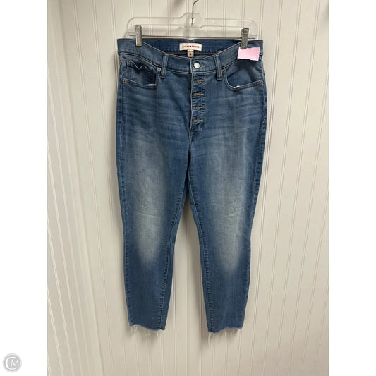 Jeans Skinny By Lucky Brand In Blue, Size: 12