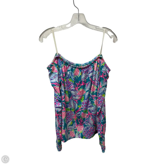 Top Long Sleeve Designer By Lilly Pulitzer In Multi-colored, Size: Xl