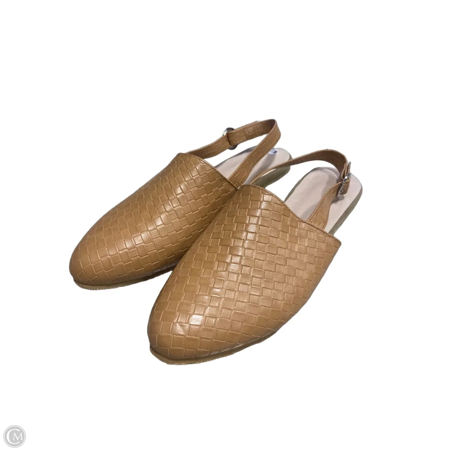 Shoes Flats By Clothes Mentor In Brown, Size: 8.5
