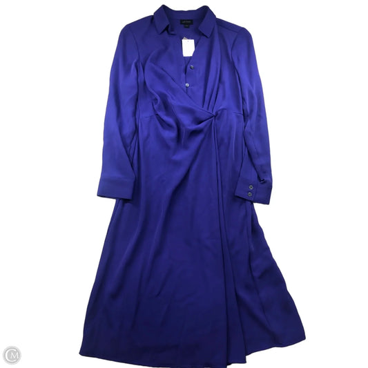 Dress Casual Midi By J. Jill In Purple, Size: S