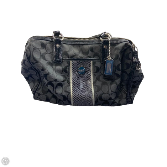 Handbag Designer By Coach, Size: Medium