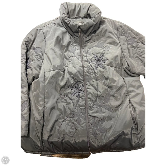 Jacket Puffer & Quilted By Avenue In Black, Size: Xl