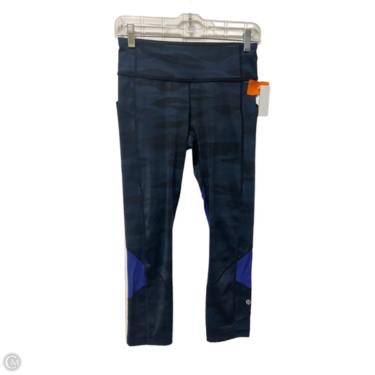 Athletic Leggings By Lululemon In Blue, Size: S
