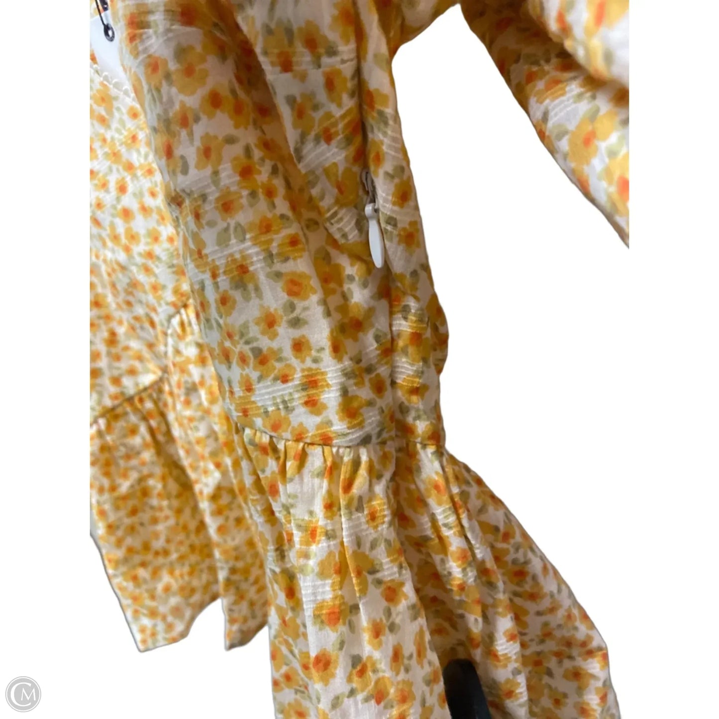 Top Short Sleeve By Habitual In Orange, Size: M