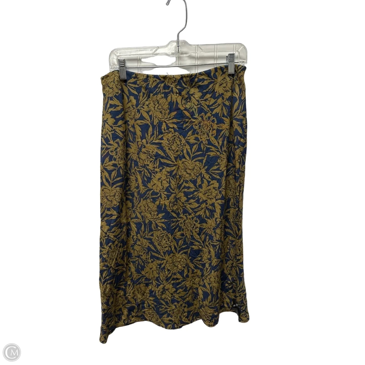Skirt Maxi By Madewell In Gold, Size: 6