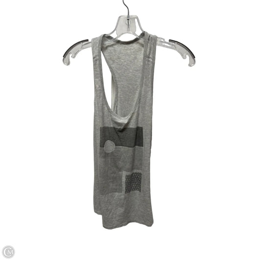 Athletic Tank Top By Lululemon In Grey, Size: M