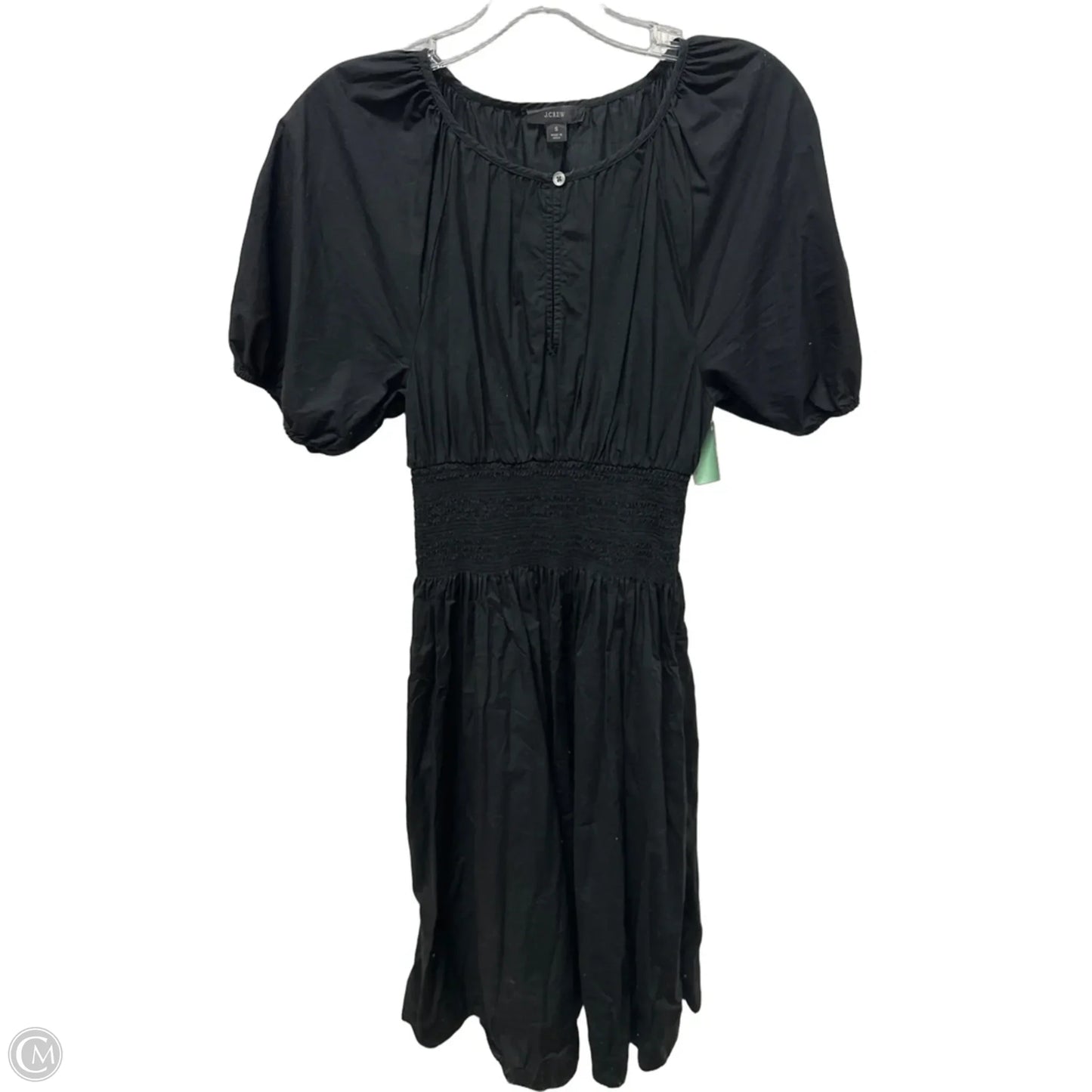 Dress Casual Maxi By J. Crew In Black, Size: S