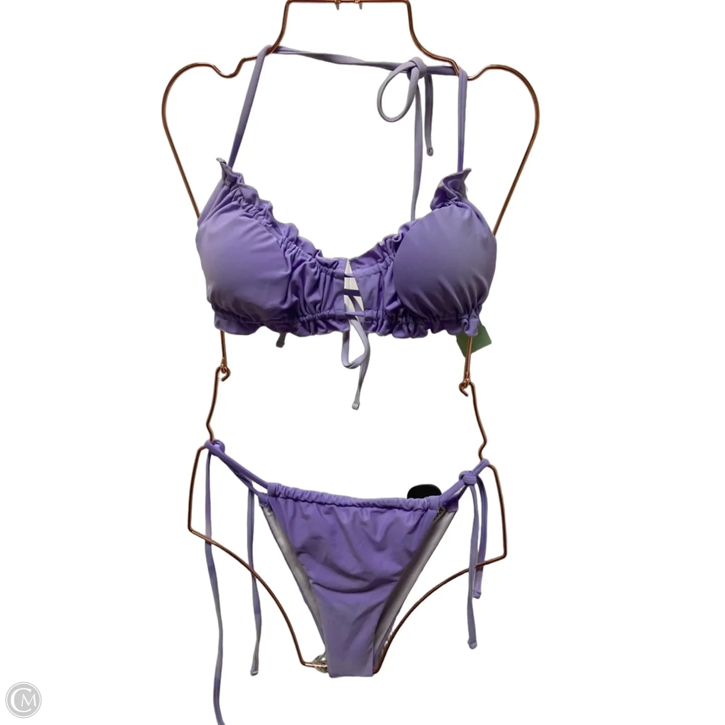 Swimsuit 2pc By Clothes Mentor In Purple, Size: M